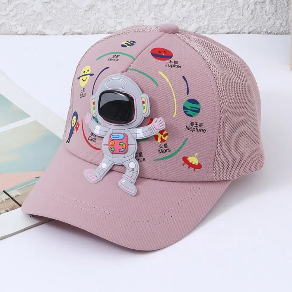 Gorra de béisbol UV estampado planeta astronauta bebé infantil - imagen 2