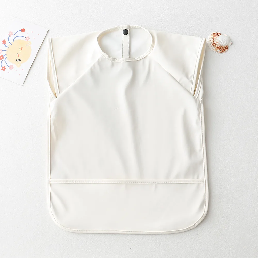 Baberos para bebé con bolsa de almacenamiento y fácil limpieza - imagen 4