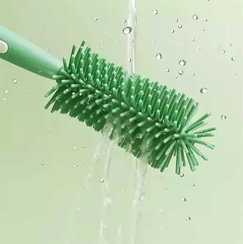 Cepillo de silicona para biberones y pajitas - imagen 2