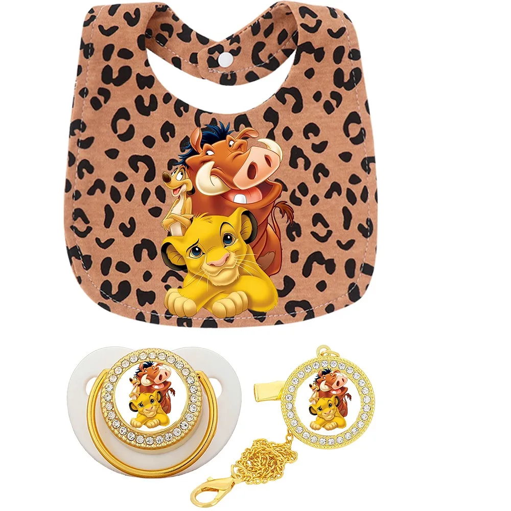 Baberos para bebé con estampado leopardo