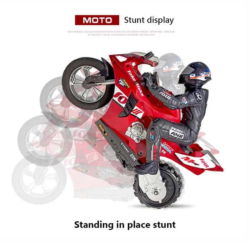 Moto radiocontrol todoterreno autoequilibrada para niños - imagen 4