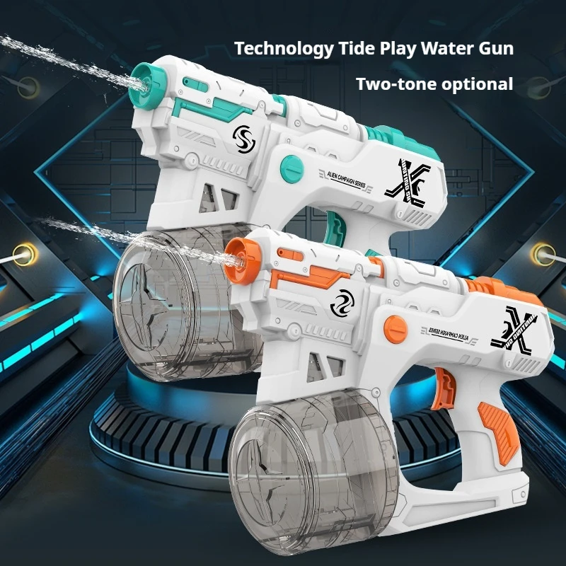 Pistola de agua eléctrica automática continua para piscina y playa - imagen 2