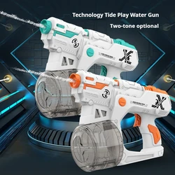 Pistola de agua eléctrica automática para juegos de exterior