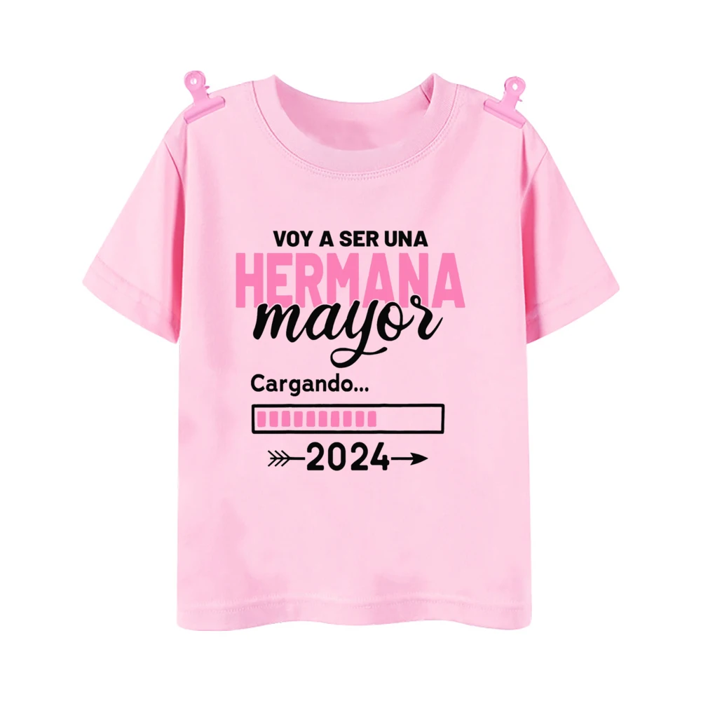 Camiseta para Hermana Mayor - Anuncio Bebé Niñas Verano Suave - imagen 4