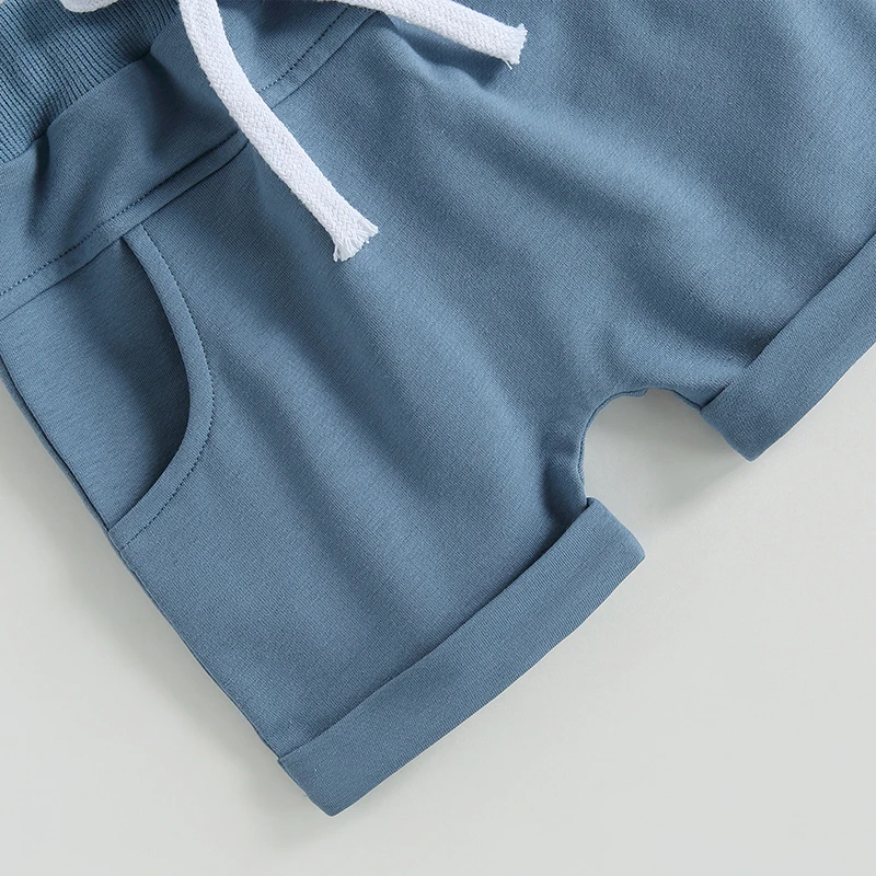 Camiseta de manga corta con estampado de letras para bebé
