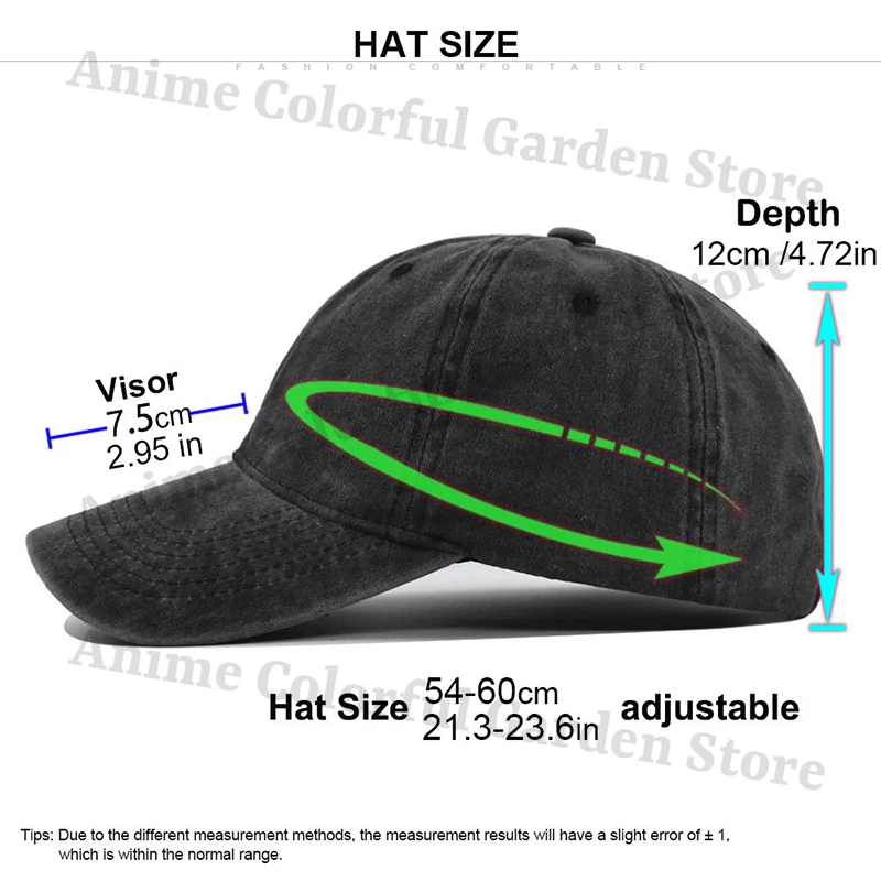 Gorra de béisbol Wojan Team con dibujos anime para verano - imagen 5