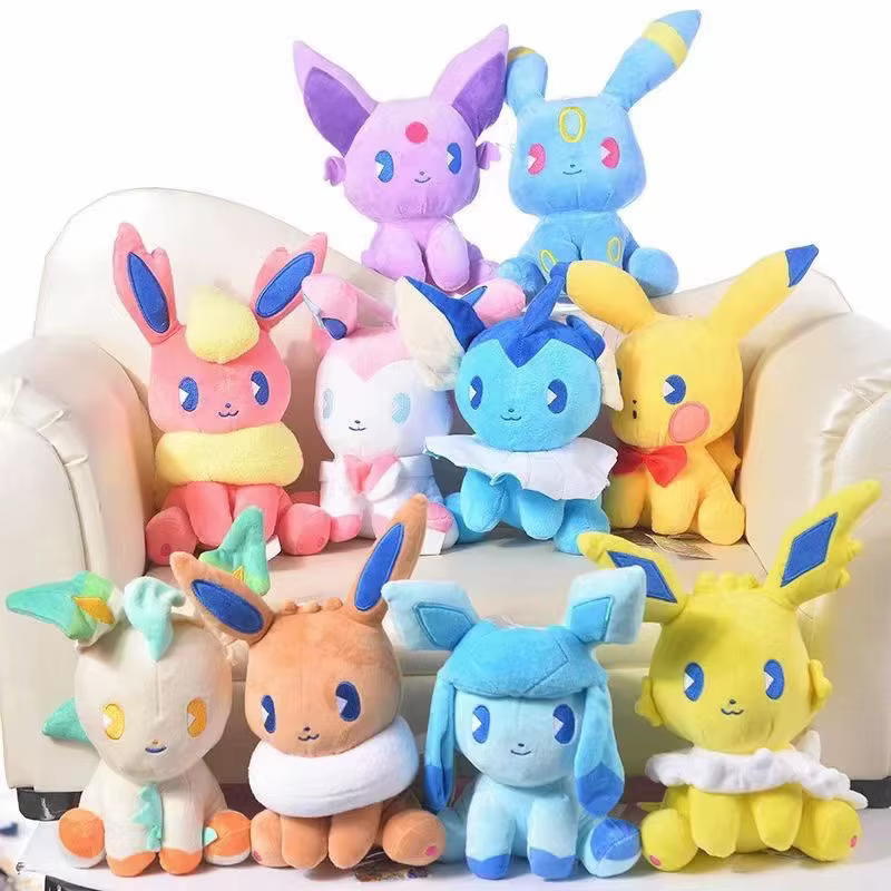 Peluche Pokémon Evoli Sleep suave coleccionable para regalo infantil - imagen 3