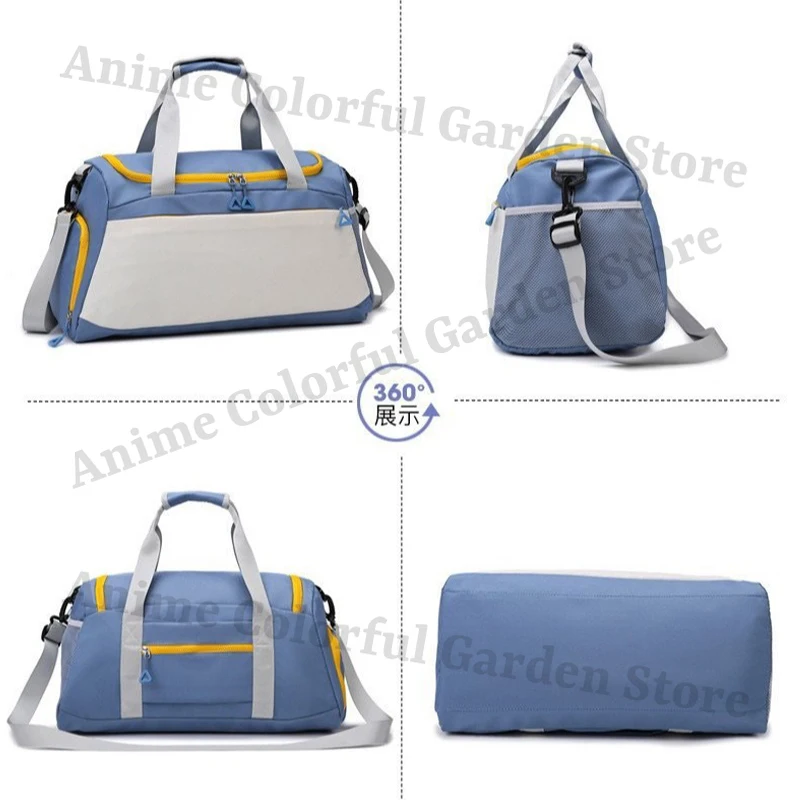 Sonics bolsa de viaje amplia estilo anime para deporte y natación - imagen 2