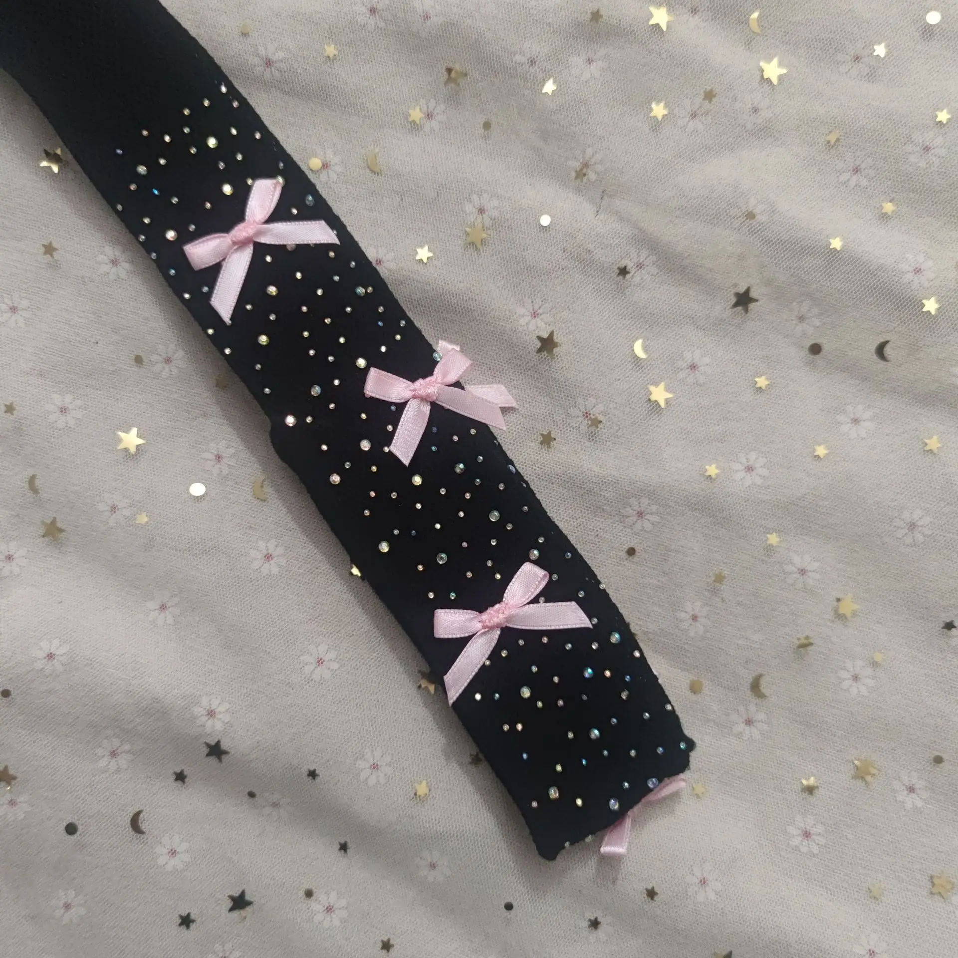Calcetines de rejilla para niños con colores y lazo