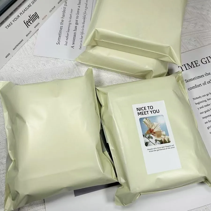 Bolsas de mensajería autoadhesivas para envío gris y blanco - imagen 3