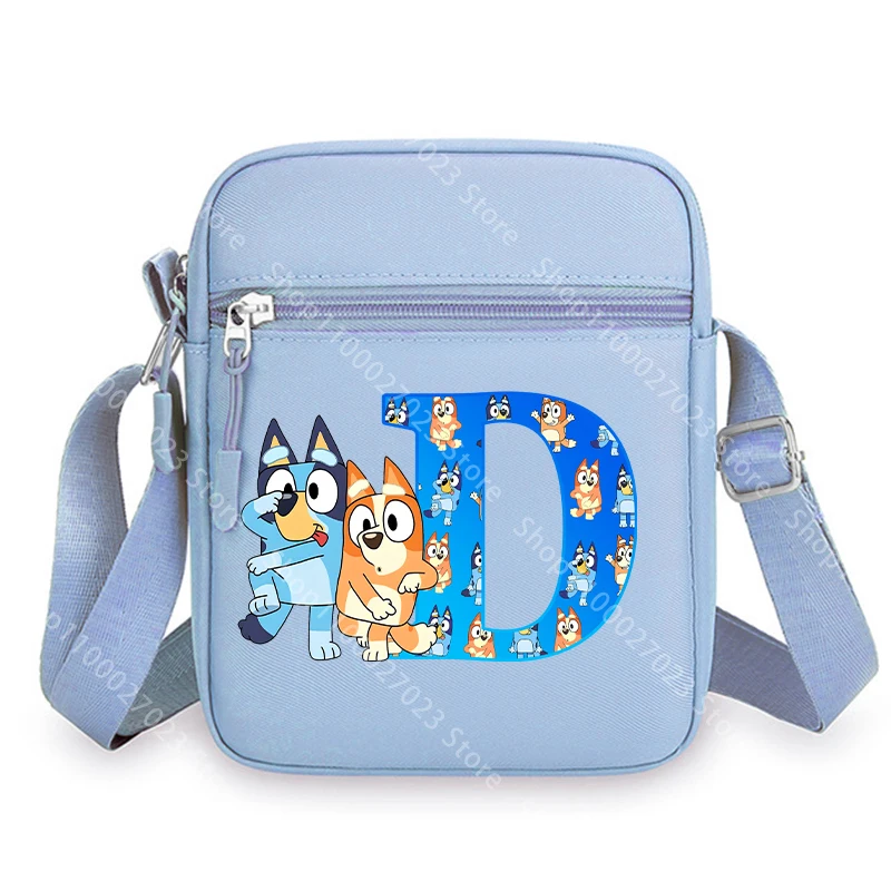 Bolsa de hombro Bluey para viaje con letras y diseño infantil - imagen 2