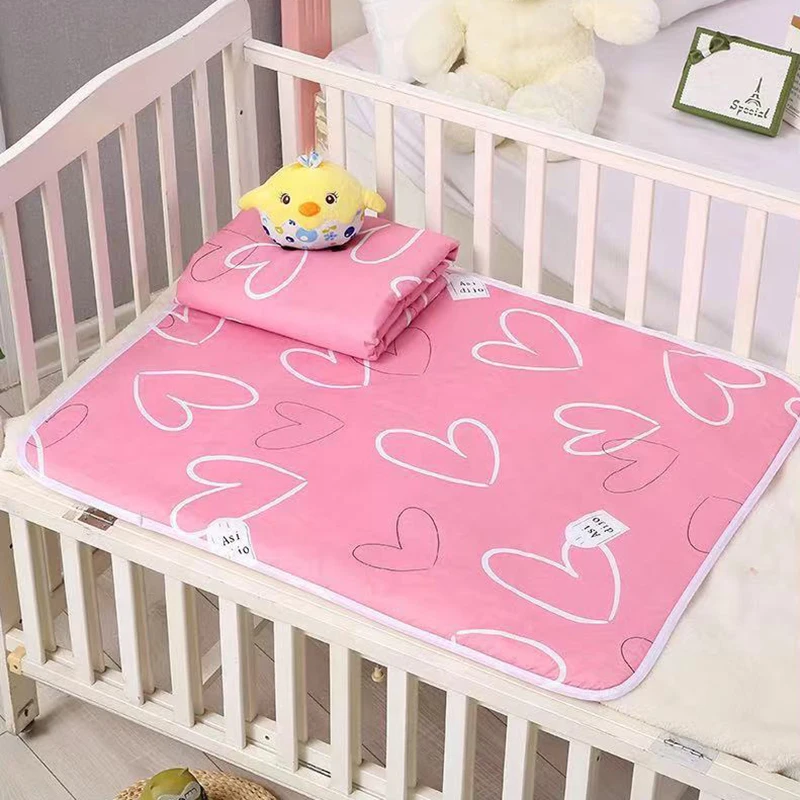 Sábana impermeable para cambiar pañales de bebé, lavable - imagen 5
