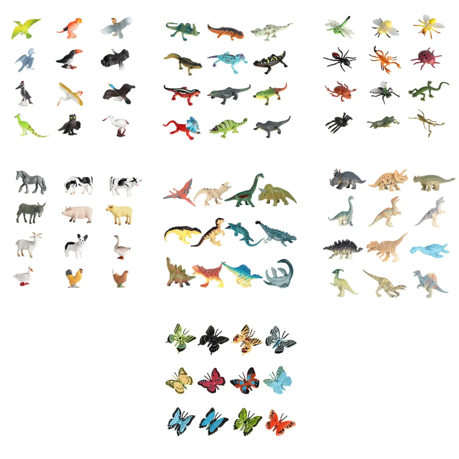 Figuras de animales realistas de plástico para niños y aula - imagen 2
