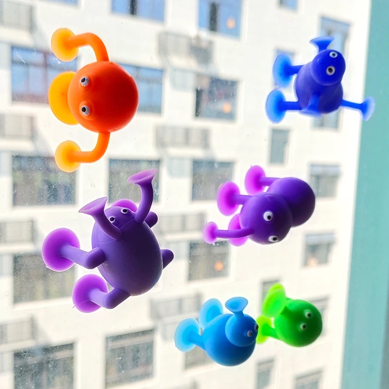 Ventosas que se adhieren para jugar pegando y separando