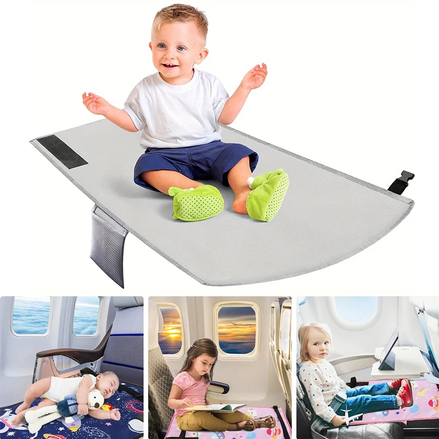 Reposapiés extensible avión portátil – Hamaca viaje bebé cómodo