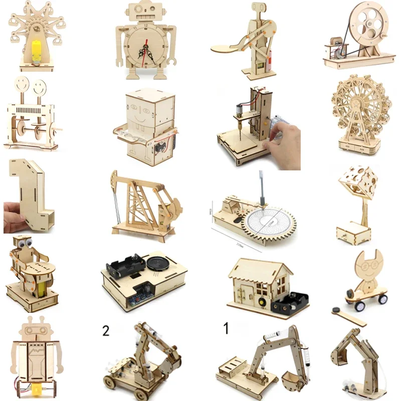 Kit STEM con robot y mini taladro para niños - imagen 4