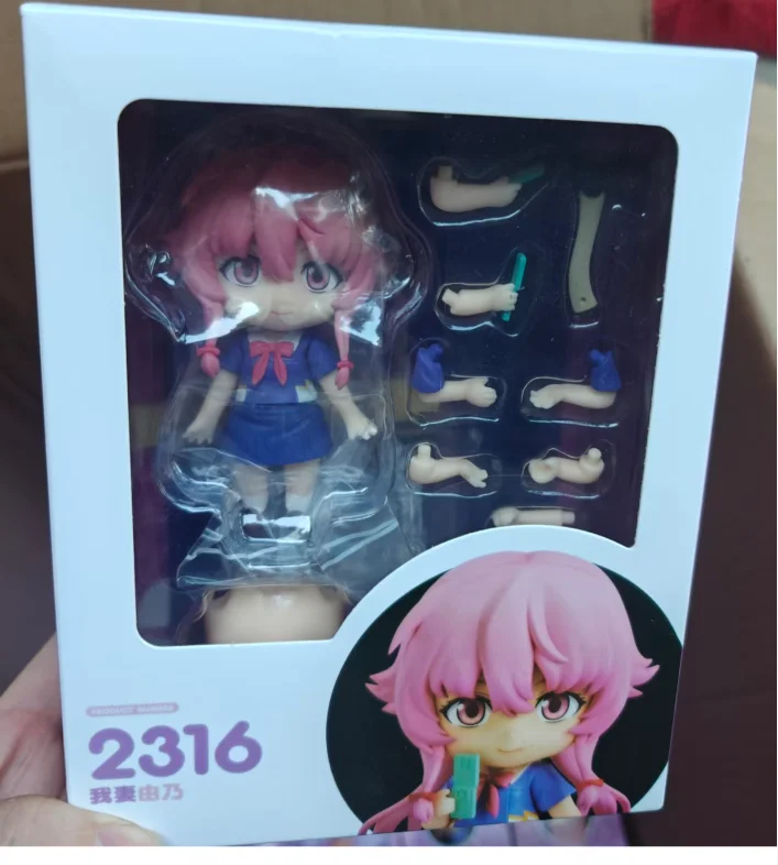 Nendoroid figura articulada Yuno Gasai, cara intercambiable - imagen 4