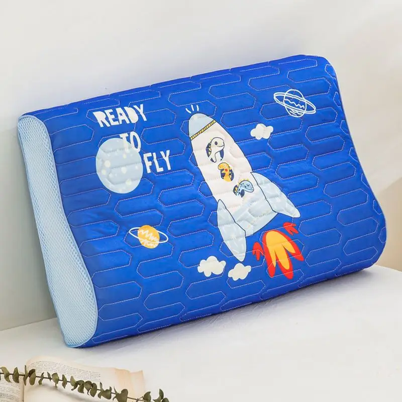 Funda de almohada infantil 44x27 cm - dibujos animados y látex - imagen 5
