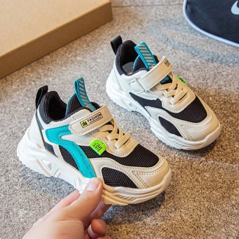 Zapatillas deportivas infantiles versátiles de suela blanda - imagen 3