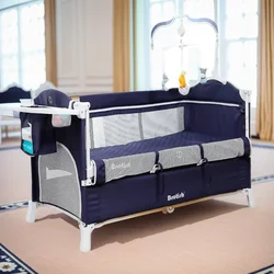 IMBABY Cuna portátil con cambiador integrado para bebé