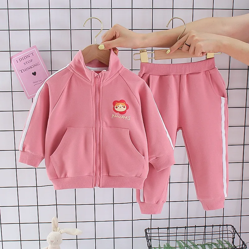 Conjunto infantil 2 piezas para niño chaqueta pantalón primavera-otoño - imagen 2