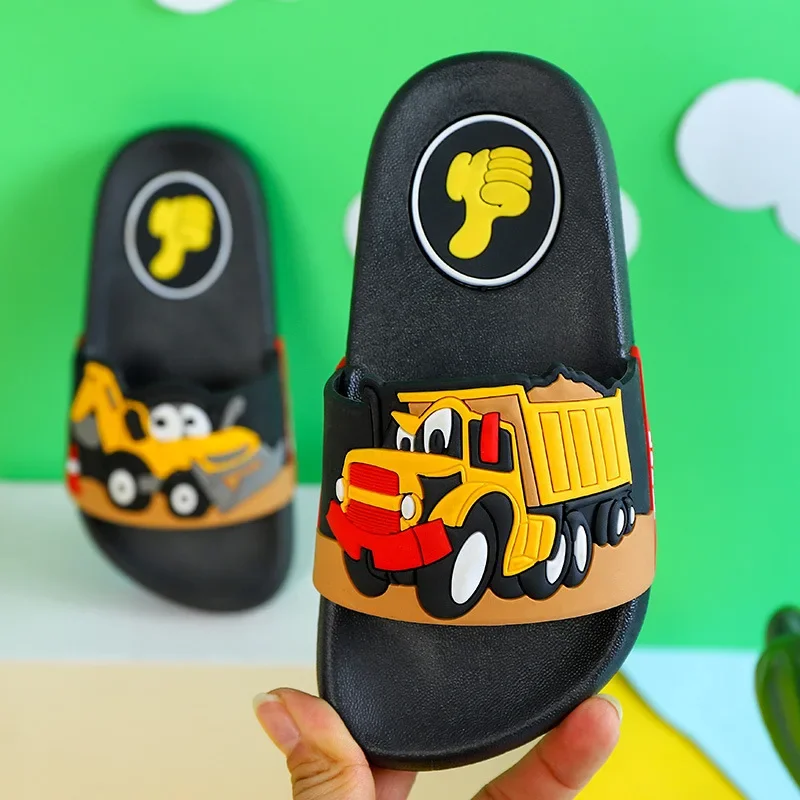 Pantuflas de baño antideslizantes para niños PVC, suaves y fáciles - imagen 2