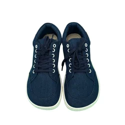 Tipsietoes zapatillas de lona descalzas con suela plana flexible