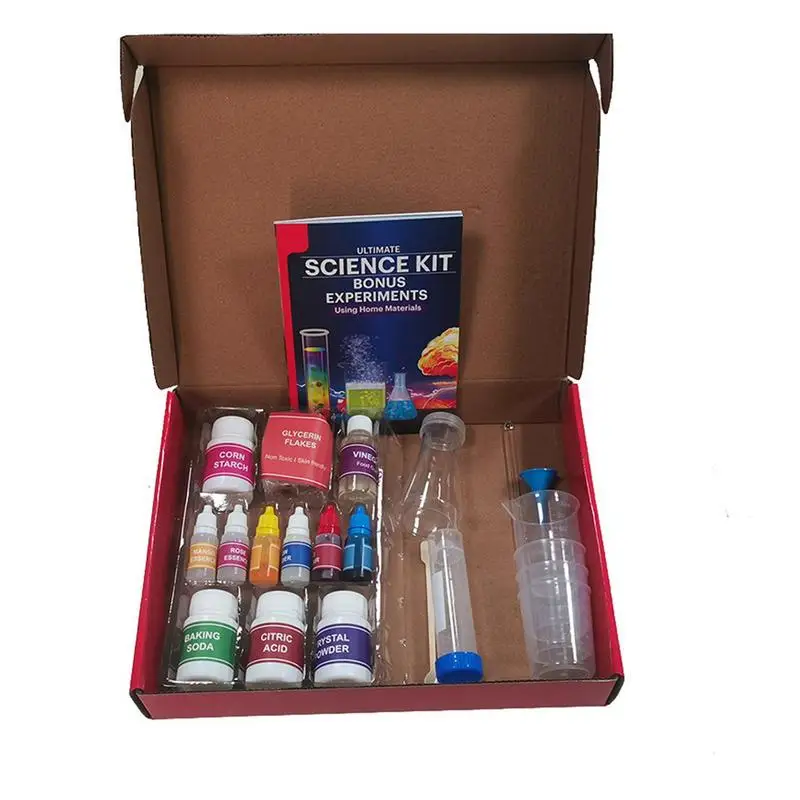 Kit de química educativo para niños – Experimentos interactivos