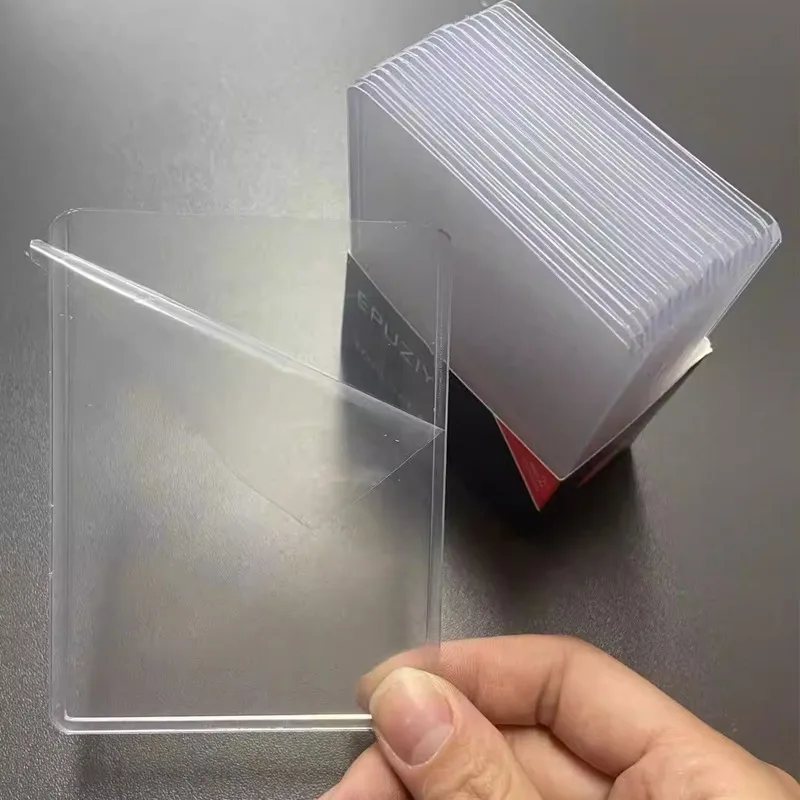 Fundas transparentes para tarjetas coleccionables infantiles - imagen 2