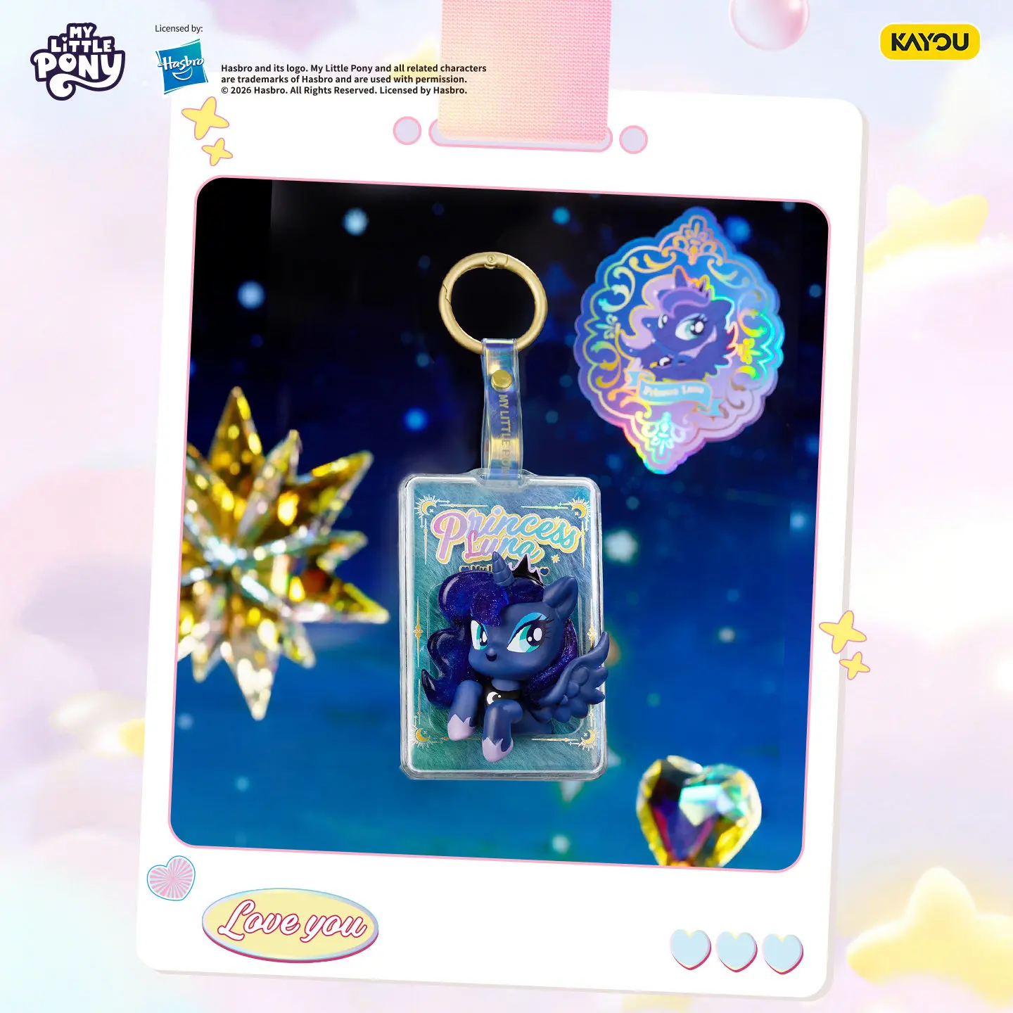 KAYOU My Little Pony caja sorpresa con figuras colgantes Luna - imagen 2