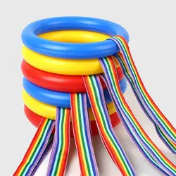 Cuerda de saltar extensible con asas para niños