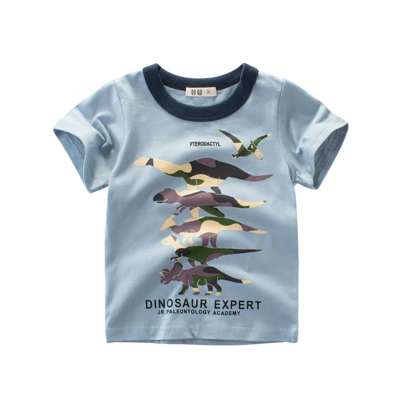 Camiseta manga corta de verano para niño – estilo coreano - imagen 2