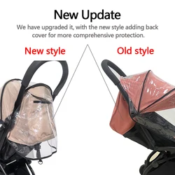 Chubasquero impermeable YOYA para cochecito – Resistente al viento