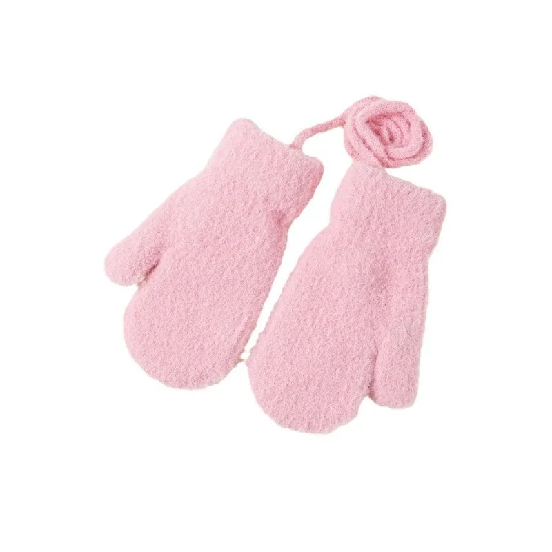 Guantes de invierno para niño con cordón, antideslizantes térmicos - imagen 2