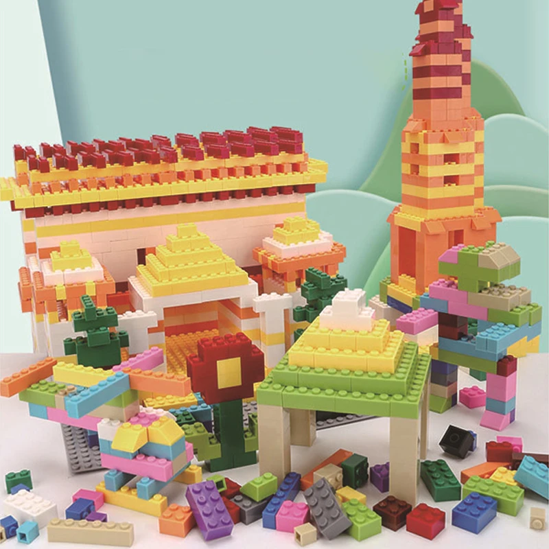 Bloques de construcción de formas aleatorias para niños coloridos - imagen 3