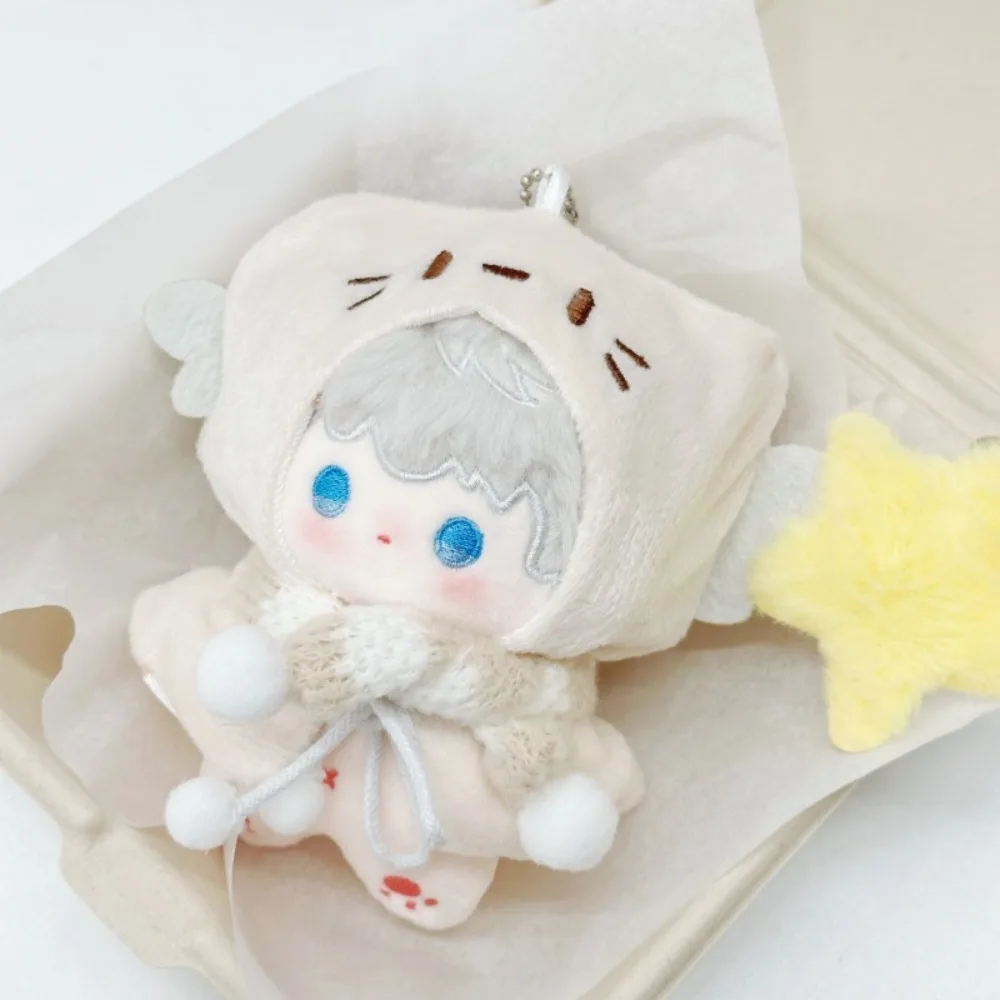 Conjunto ropa muñeca algodón con capa para gatito – Dibujos animados