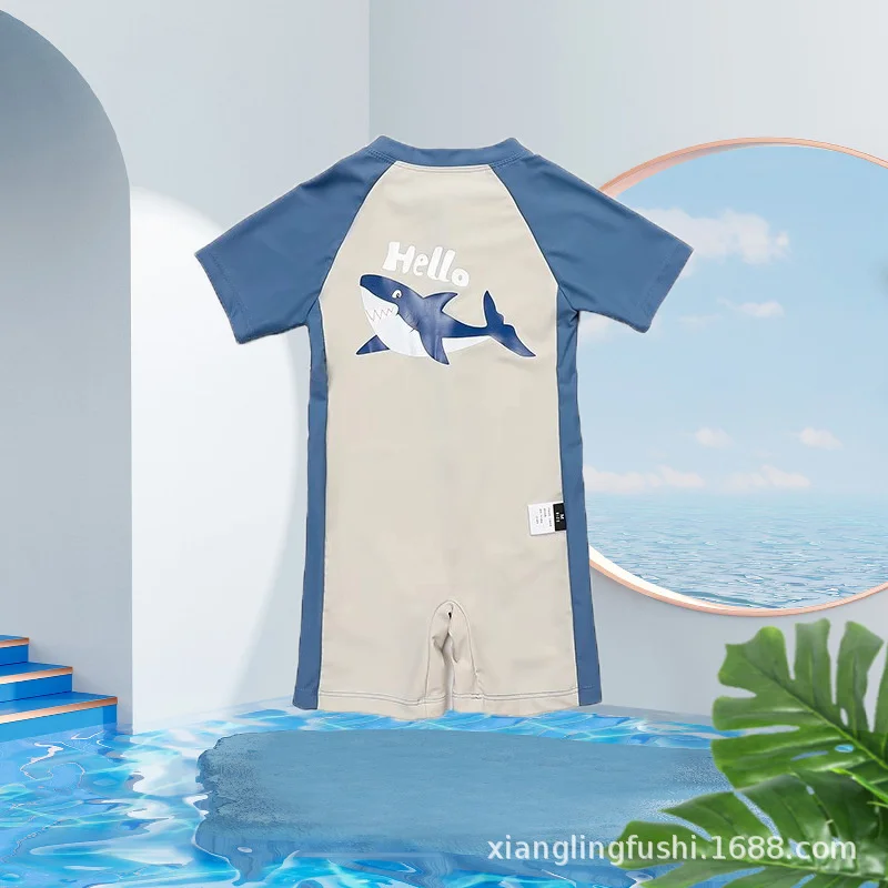 Bañador infantil con protección solar de dibujos animados - imagen 4