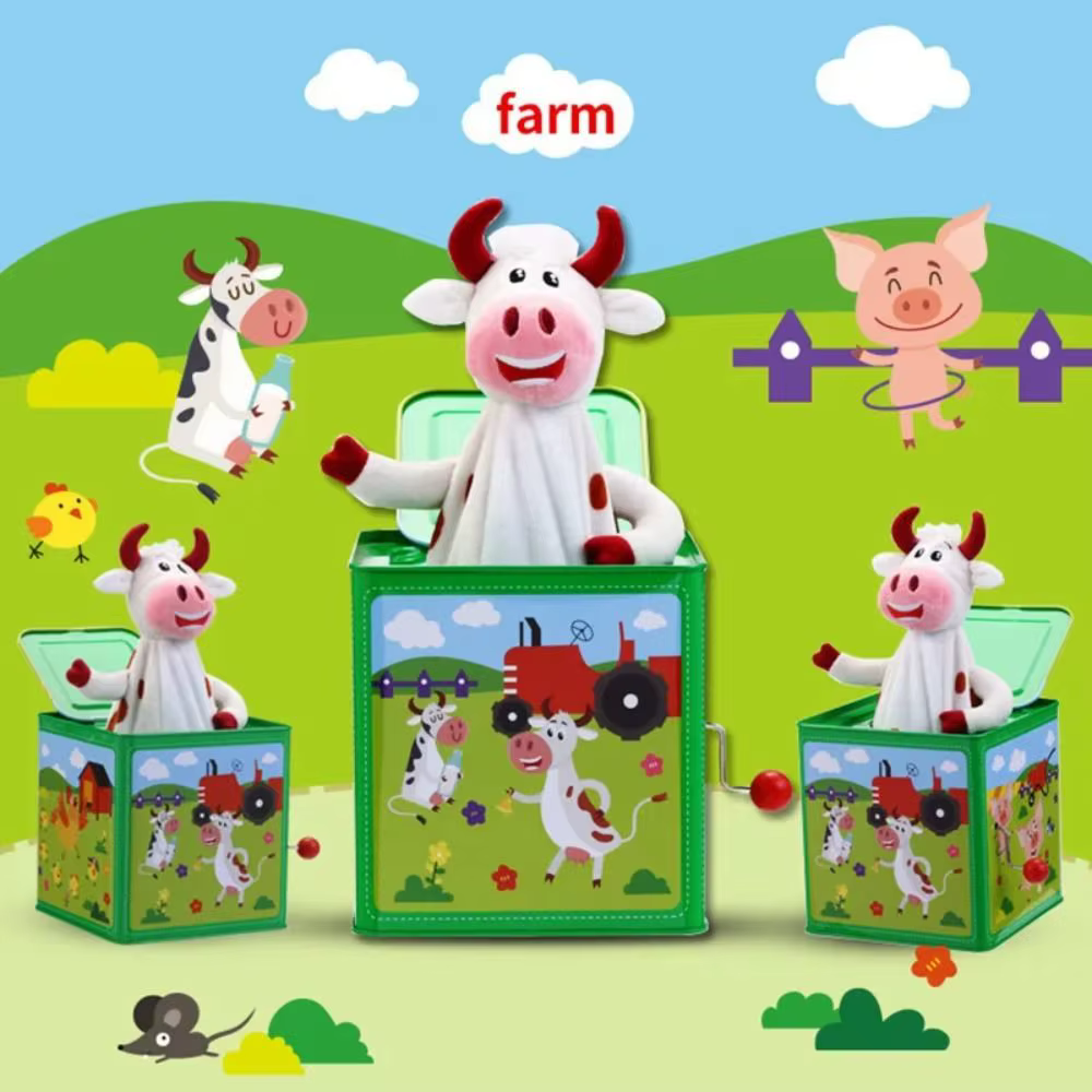 Jack in the Box caja musical Montessori infantil educativa temprana - imagen 5