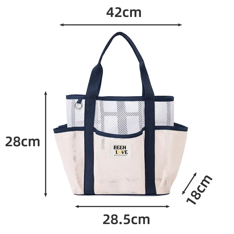 Bolsa de aseo de viaje para mujer y natación, gran capacidad - imagen 3