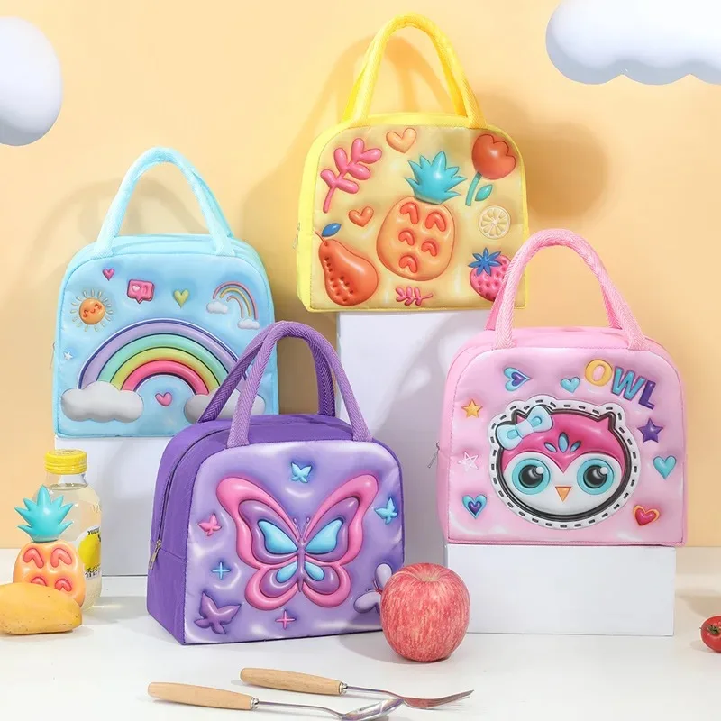 Fiambrera térmica infantil con diseño 3D de dibujos animados - imagen 3