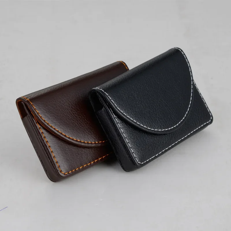 Tarjetero de cuero con protección RFID para hombre – Gran capacidad - imagen 5