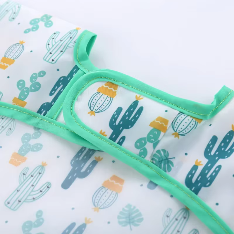 Babero de silicona infantil con dibujos – Impermeable y sin BPA - imagen 5