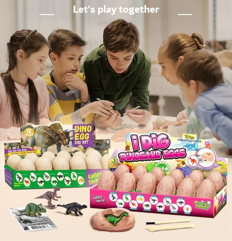 Huevos y herramientas del kit