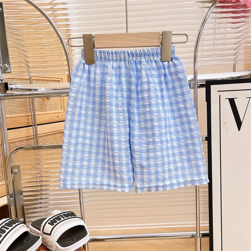 Pantalones cortos de verano para niños – tela ligera suelta - imagen 3