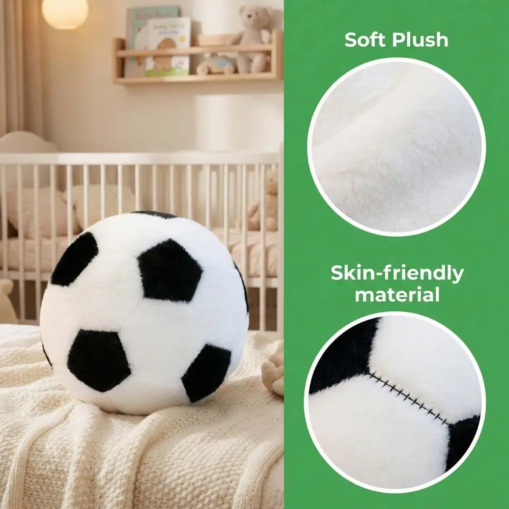 Juguete de peluche en forma de balón para habitación infantil