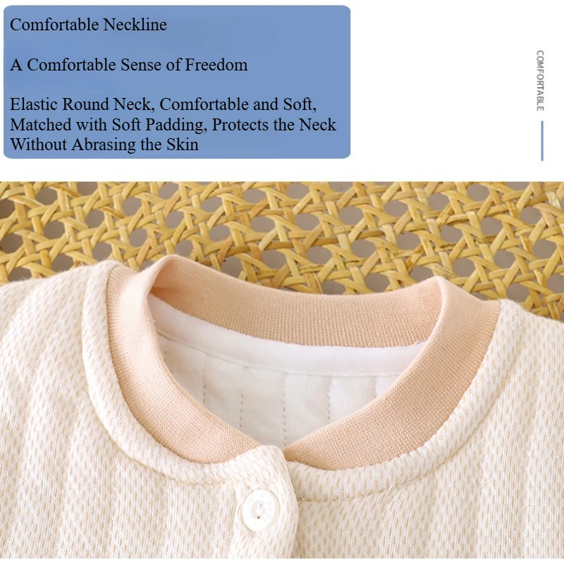 Conjunto bebé de invierno de algodón grueso con cárdigan animal - imagen 4