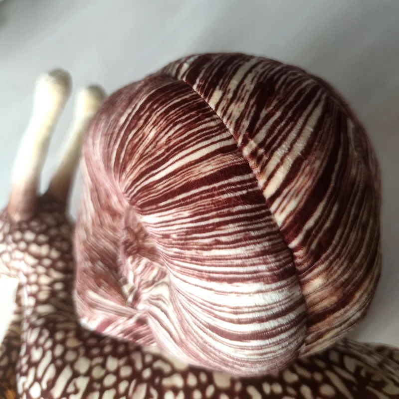 Peluche caracol realista suave con relleno de fibra para niños - imagen 5