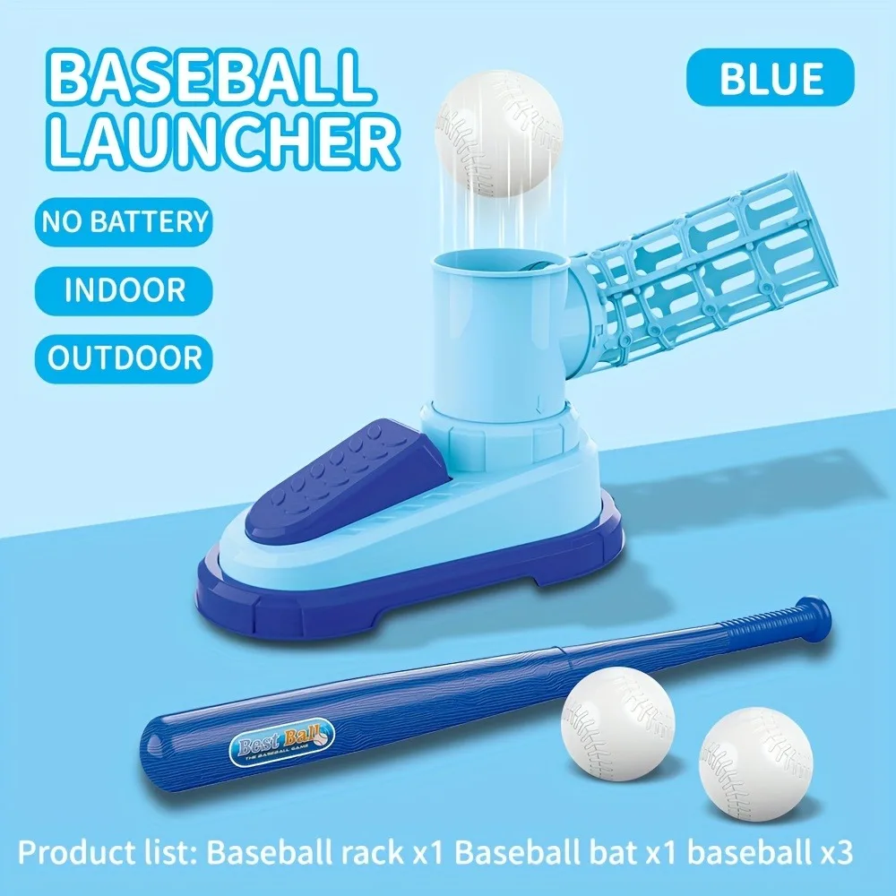 Set de béisbol infantil con bate para juego al aire libre - imagen 2