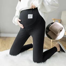 Legging térmico de terciopelo para embarazada – Algodón suave