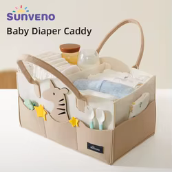 Sunveno Organizador de Pañales – Bolsa portátil para cambiador